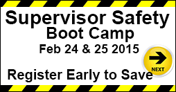 Safety Supervisor Boot Camp